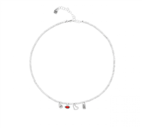 Collana Unode50 Donna Lucky Charms in Argento COL1406ROJMTL0U - COL1406ROJMTL0U